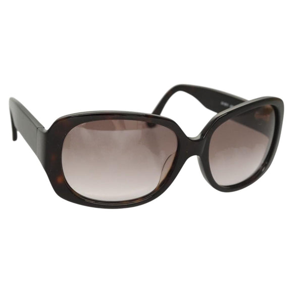 Chloe Sunglasses plastic Brown Auth bs24932