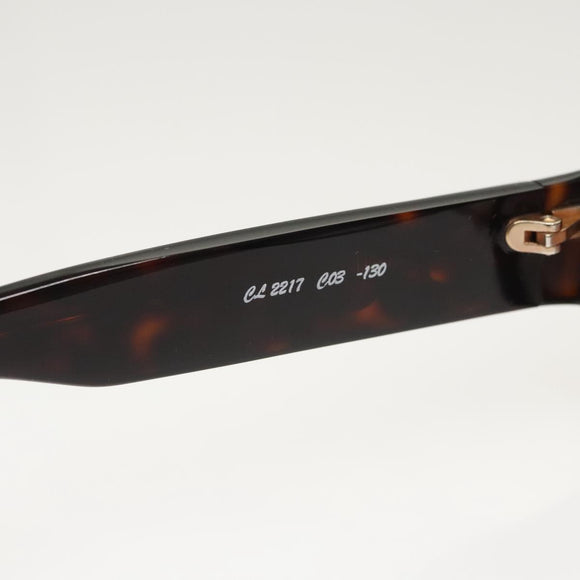 Chloe Sunglasses plastic Brown Auth bs24932