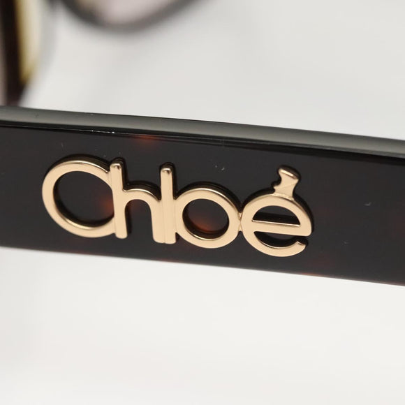 Chloe Sunglasses plastic Brown Auth bs24932