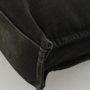 BURBERRY Nova Check Blue Label Hand Bag Canvas Nylon Black Beige Auth bs24936-14