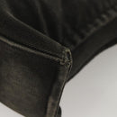 BURBERRY Nova Check Blue Label Hand Bag Canvas Nylon Black Beige Auth bs24936-16