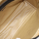 LOEWE Anagram Clutch Bag Leather Black Gold Auth bs24960-11