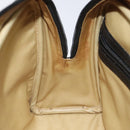 LOEWE Anagram Clutch Bag Leather Black Gold Auth bs24960-17