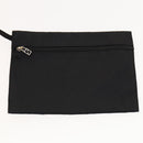 FENDI Shoulder Bag Nylon Black Silver Auth bs24965-23