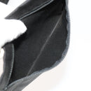 FENDI Shoulder Bag Nylon Black Silver Auth bs24965-25