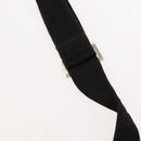 FENDI Shoulder Bag Nylon Black Silver Auth bs24965-14