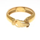 CHANEL Earring metal Gold CC Auth bs24970-10