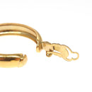 CHANEL Earring metal Gold CC Auth bs24970-11