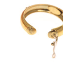 CHANEL Earring metal Gold CC Auth bs24970-5