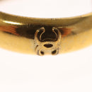 CHANEL Earring metal Gold CC Auth bs24970-6
