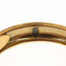 CHANEL Earring metal Gold CC Auth bs24970-8