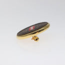 LOUIS VUITTON  Supreme Pin Badge metal Gold MP2076 LV Auth bs24973A-4