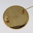 LOUIS VUITTON  Supreme Pin Badge metal Gold MP2076 LV Auth bs24973A-8