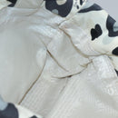 CHANEL Tote Bag Canvas White Silver CC Auth bs24978-18