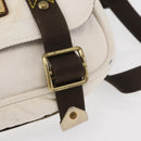 LOUIS VUITTON Antigua Buzzus PM Shoulder Bag Beige Brown M40042 LV Auth bs24988-10