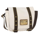 LOUIS VUITTON Antigua Buzzus PM Shoulder Bag Beige Brown M40042 LV Auth bs24988-1