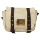 LOUIS VUITTON Antigua Buzzus PM Shoulder Bag Beige Brown M40042 LV Auth bs24988-13