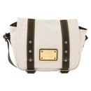 LOUIS VUITTON Antigua Buzzus PM Shoulder Bag Beige Brown M40042 LV Auth bs24988-13