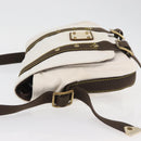LOUIS VUITTON Antigua Buzzus PM Shoulder Bag Beige Brown M40042 LV Auth bs24988-4