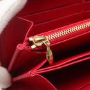 LOUIS VUITTON Monogram Vernis Yayoi Kusama Wallet Rouge M91572 LV Auth bs24989-9