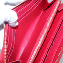 LOUIS VUITTON Monogram Vernis Yayoi Kusama Wallet Rouge M91572 LV Auth bs24989-19