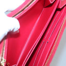 LOUIS VUITTON Monogram Vernis Yayoi Kusama Wallet Rouge M91572 LV Auth bs24989-20