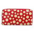 LOUIS VUITTON Monogram Vernis Yayoi Kusama Wallet Rouge M91572 LV Auth bs24989-13