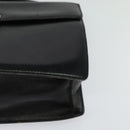 CELINE Shoulder Bag Leather Black Gold Auth bs24994-11