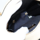 CHANEL Matelasse COCO Mark Chain Round Rope Bag Leather Black CC Auth bs25005A-10