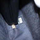 CHANEL Matelasse COCO Mark Chain Round Rope Bag Leather Black CC Auth bs25005A-11