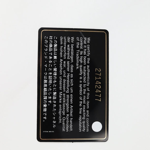 CHANEL Matelasse COCO Mark Chain Round Rope Bag Leather Black CC Auth bs25005A