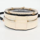 CHANEL Matelasse COCO Mark Chain Round Rope Bag Leather Black CC Auth bs25005SAM-5