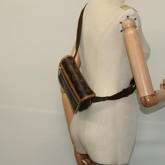 LOUIS VUITTON Monogram Bumback Bosphore Shoulder Bag M40108 LV Auth bs25021