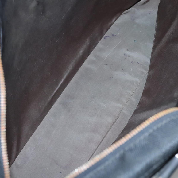 LOUIS VUITTON Damier Geant Yak Business Bag 2way Black Noir M93082 Auth bs25028