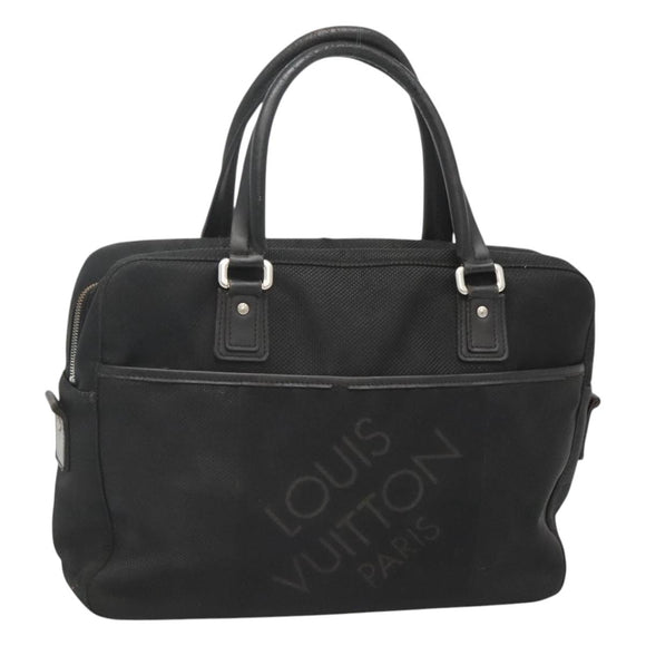 LOUIS VUITTON Damier Geant Yak Business Bag 2way Black Noir M93082 Auth bs25028