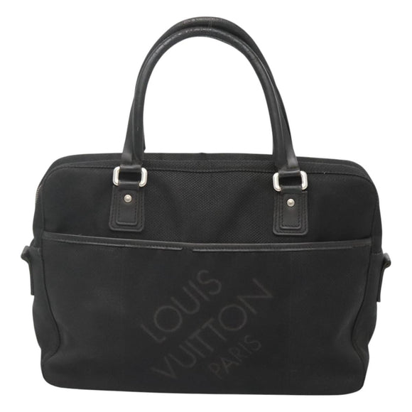 LOUIS VUITTON Damier Geant Yak Business Bag 2way Black Noir M93082 Auth bs25028