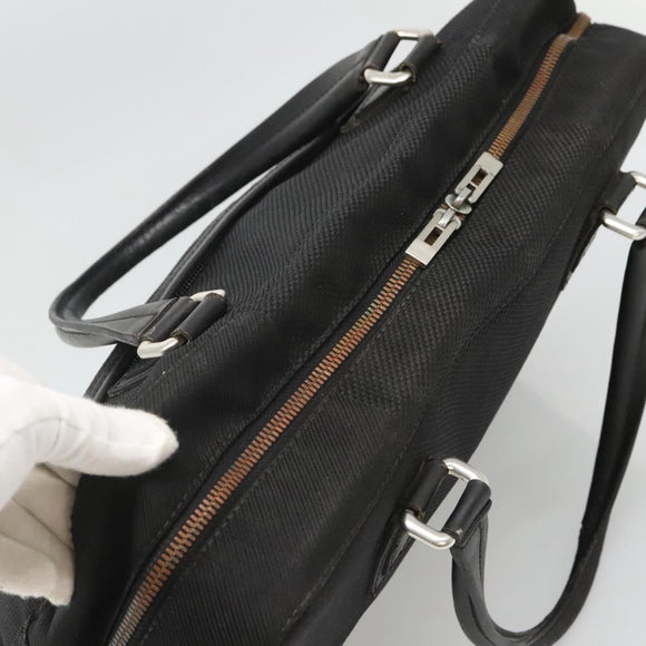 LOUIS VUITTON Damier Geant Yak Business Bag 2way Black Noir M93082 Auth bs25028