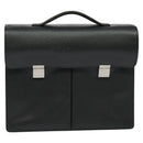 LOUIS VUITTON Taiga Serviette Kazan Business Bag Ardoise M30802 LV Auth bs25031-13