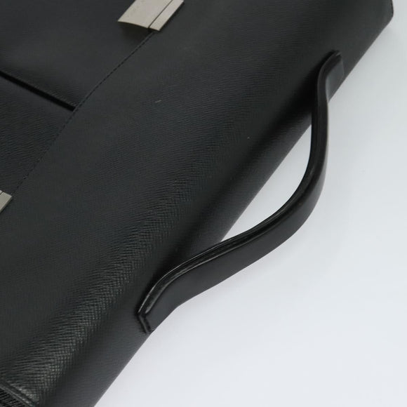 LOUIS VUITTON Taiga Serviette Kazan Business Bag Ardoise M30802 LV Auth bs25031