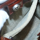 CARTIER Tote Bag Leather Brown Auth bs25048-20