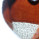 CARTIER Tote Bag Leather Brown Auth bs25048-12