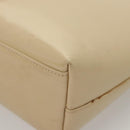 GUCCI Hand Bag Enamel Beige 000 2058 0558 0 Auth bs25058-16
