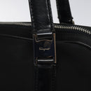 Salvatore Ferragamo Vala Shoulder Bag Nylon Black Silver Auth bs25066-9