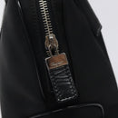 Salvatore Ferragamo Vala Shoulder Bag Nylon Black Silver Auth bs25066-10