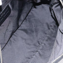 Salvatore Ferragamo Vala Shoulder Bag Nylon Black Silver Auth bs25066-11