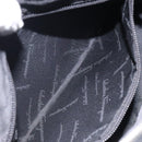 Salvatore Ferragamo Vala Shoulder Bag Nylon Black Silver Auth bs25066-20