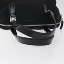 Salvatore Ferragamo Vala Shoulder Bag Nylon Black Silver Auth bs25066-7