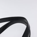 Salvatore Ferragamo Vala Shoulder Bag Nylon Black Silver Auth bs25066-14