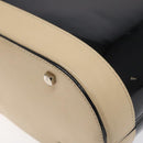 Salvatore Ferragamo Tote Bag Enamel Black Silver Auth bs25067-9