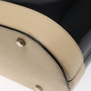Salvatore Ferragamo Tote Bag Enamel Black Silver Auth bs25067-15